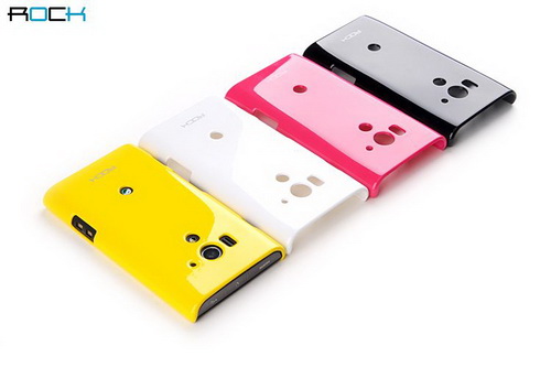 เคส ROCK SONY Xperia acro S (LT26w) Naked Color-ful series ROCK เคสแข็งสีสันสดใส สวมง่ายจับถนัดกระชับมือ ไม่ทำให้เครื่องเป็นรอย สินค้าคุณภาพเยี่ยมของแท้ 100% By Gadget Friends 12